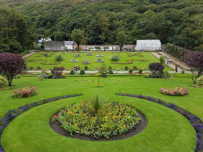 Jardin victorien Abbaye de Kylemore  Galway